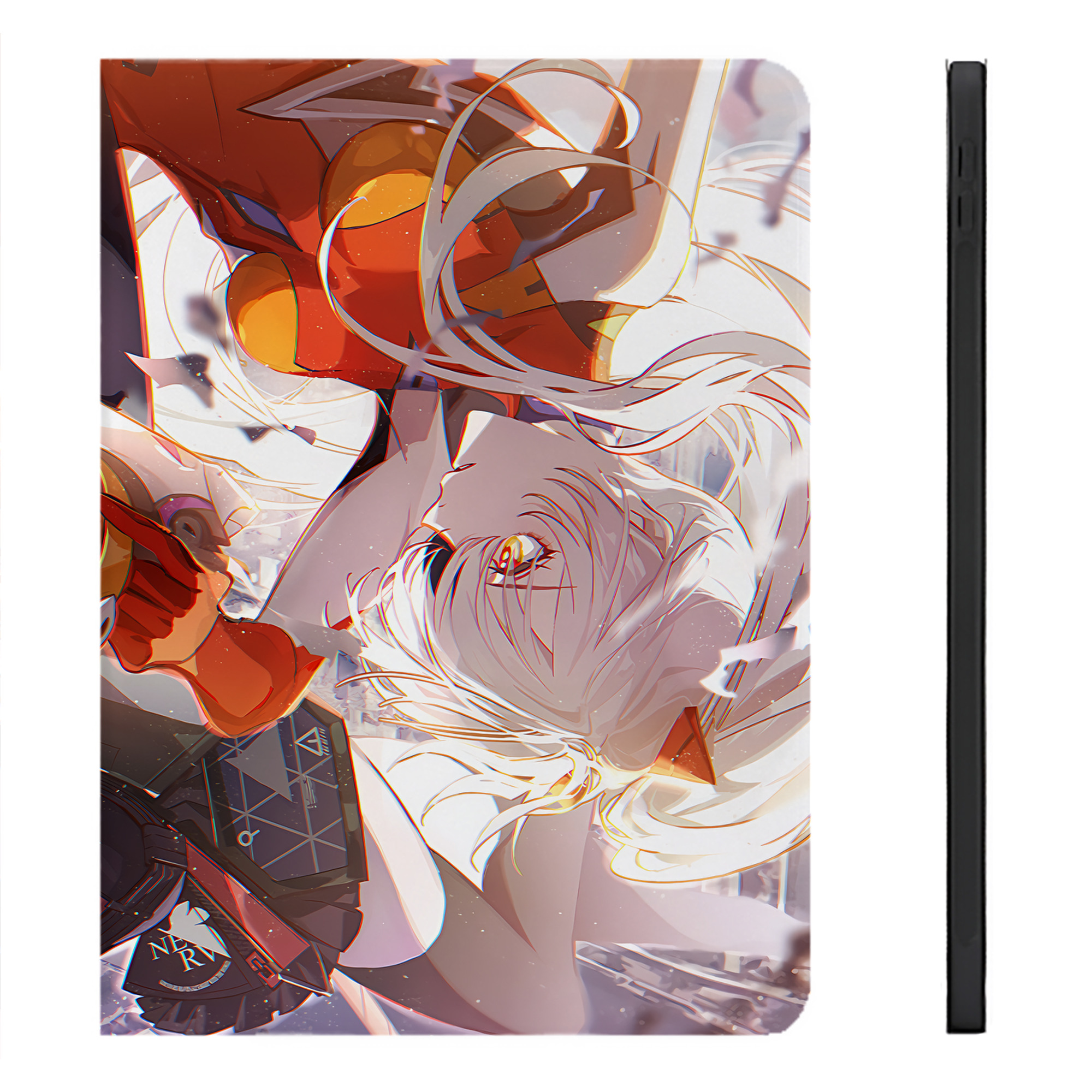 （画像用） EVA 新世紀エヴァンゲリオン IPadケース ペンホルダー付き ブックスタイルデザイン